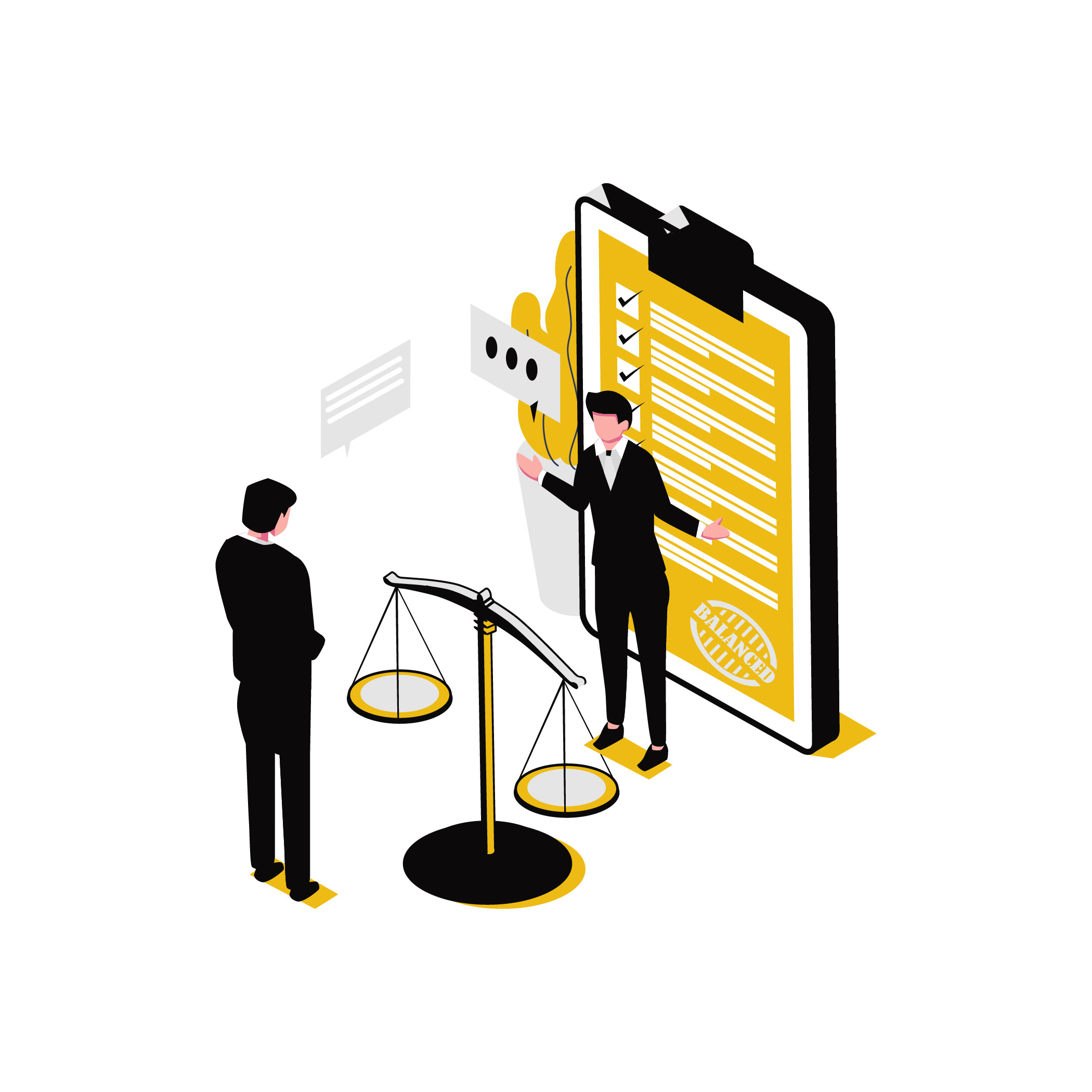 accountability_discippline_flat_style_isometric_illustration_vector_design [Converted]