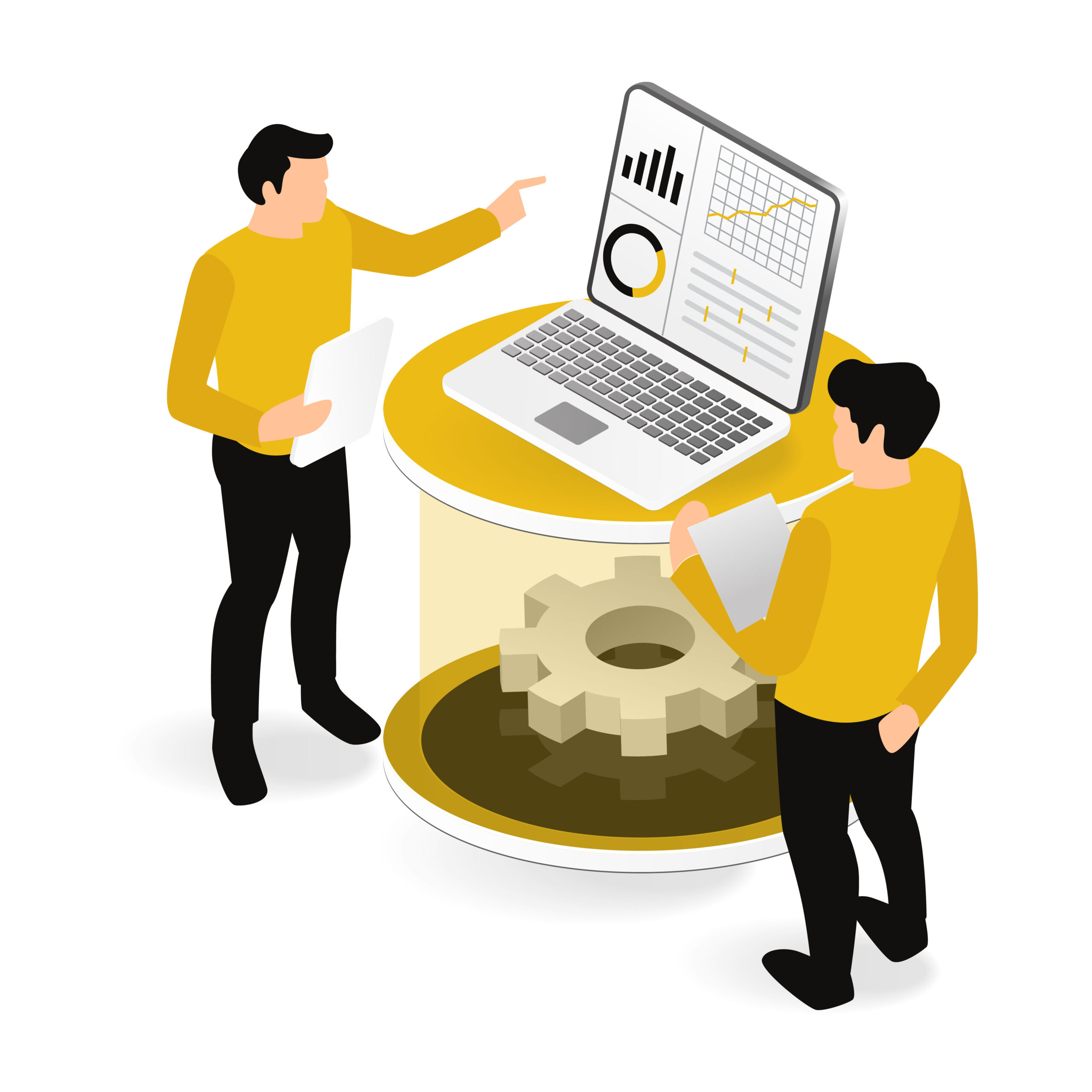 isometric_flat_3d_illustration_concept_of_two_men_analyzing_experimental_data [Converted]